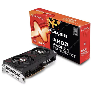 SAPPHIRE 라데온 RX 9060 XT PULSE OC D6 8GB 그래픽카드 새제품
