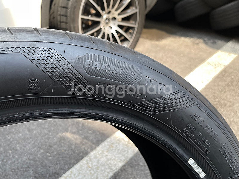 벤츠 EQE 350 1,500km 운행한 순정 타이어 ...--3