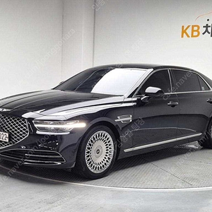 제네시스 G90 중고 제네시스 중고 가격 검정색 2020년식 3.3 T AWD 프리미엄 럭셔리 중고차카페