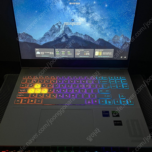 HP 오멘16 슬림 게이밍노트북 팝니다 i7cpu / 4060/ 32기가램 / 1테라용량 / 윈도우탑재