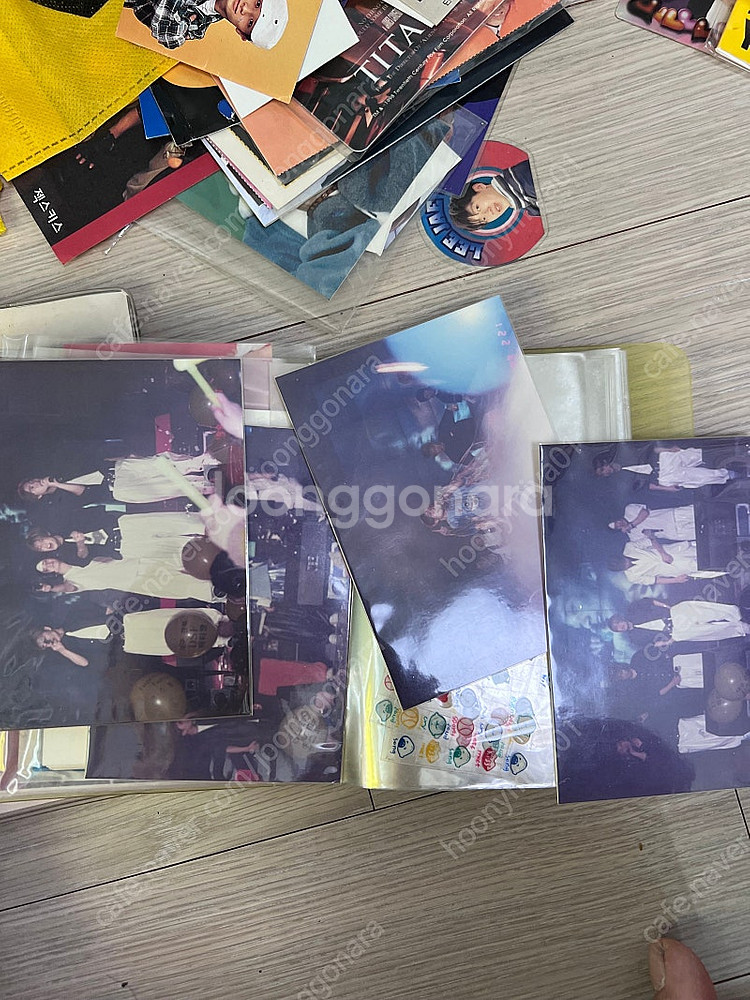 젝스키스 굿즈, 은지원굿즈, 98 영상집, 자서전 등등...--4