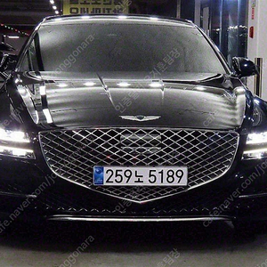 제네시스 G80 중고 제네시스 중고 가격 검정색 2022년식 38,955km 2.5 가솔린 터보 AWD 기본형 수원중고차