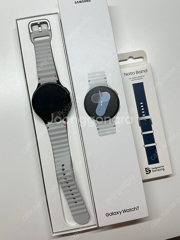 갤럭시 워치7 44mm 실버 +정품스트랩--0