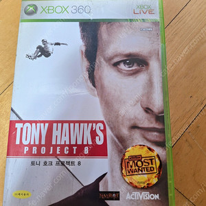 (가격내림)xbox360 토니호크 프로젝트8 정발 상태좋음 7천원에 싸게 팜