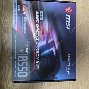 MSI B550 Gaming carbon wifi 팝니다.