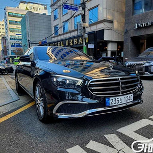[벤츠]E-클래스 W213 E450 4MATIC 익스클루시브 2023 년 중고차☆전액할부☆중고리스☆첫차☆