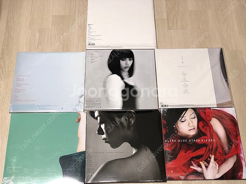 우타다 히카루 (2-8집) 7장 LP 미개봉 일괄--1