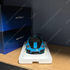 1:18 오토아트 포르쉐 911gt2rs 블루