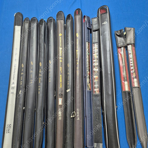 원다 옥수 시리즈 낚시대 15ㅡ45칸 11대 각개판매 받침대 2대