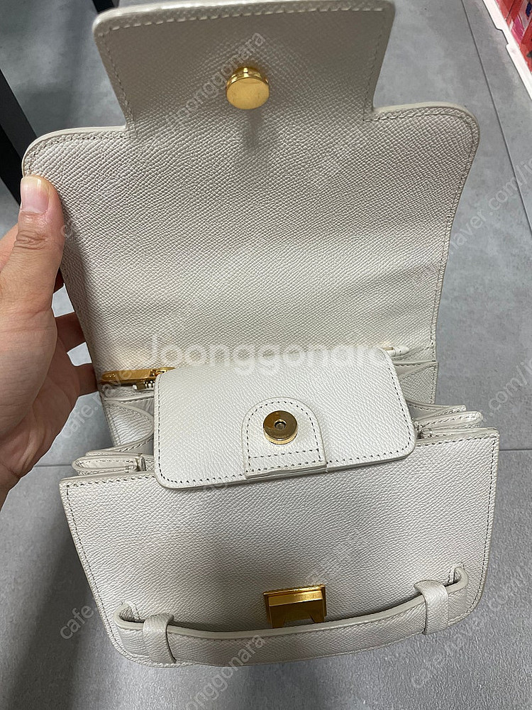 오르 orr 플랩백 미니 오프화이트--2