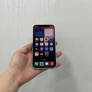 93542 아이폰12미니 화이트 64GB 부산 중고폰 팝니다 20만원