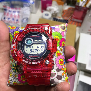 정품G-Shock Frogman x 무라카미 다카시 프로그맨 한정판 판매합니다