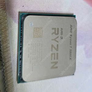 AMD 라이젠7 5800X CPU팝니다.