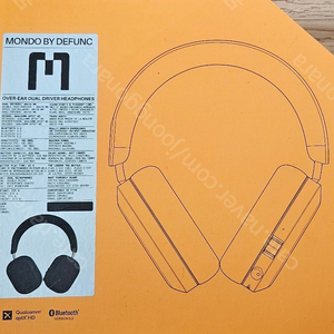 MONDO 몬도 오버이어 프리미엄 헤드셋 듀얼 드라이버 블랙