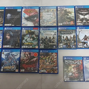 플스4 PS4 게임 타이틀