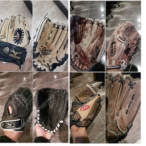 야구글러브 2개5만 야구화 275 우투 글러브 기타