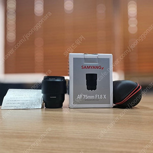 삼양 AF 75mm F1.8 X 렌즈 (후지 마운트)