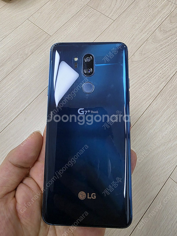 KT용 LG G7+ 블루 구성품 미사용--7