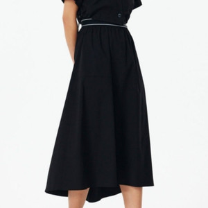 [새상품]보브(VOV) 셔츠 레이어드 밴딩 원피스(2024신상)