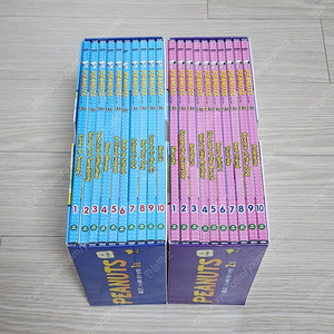 스누피 DVD 피너츠 : 스누피와 찰리브라운 DVD 1,2집