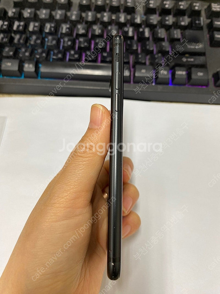 501260 아이폰7 매트블랙 액정SS급 128GB 배...--4
