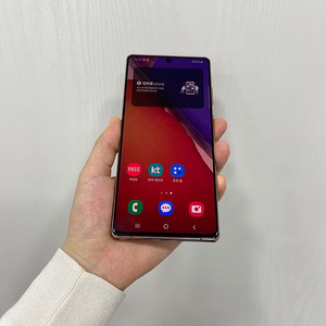91026 갤럭시노트20 브론즈 256GB 부산 중고폰 팝니다 12만원