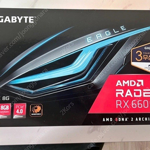 라데온 Rx6600 Eagle 3Fan 모델