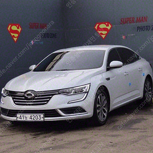 SM6 중고 할부가능 SM6 중고차 흰색 2017년식 가솔린 1.6 TCe 수원중고차