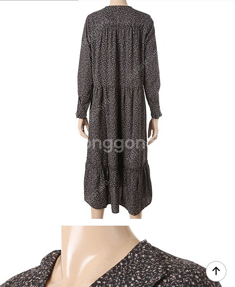 택포) 써스데이아일랜드 튜닉 플라워 원피스 s사이즈--1