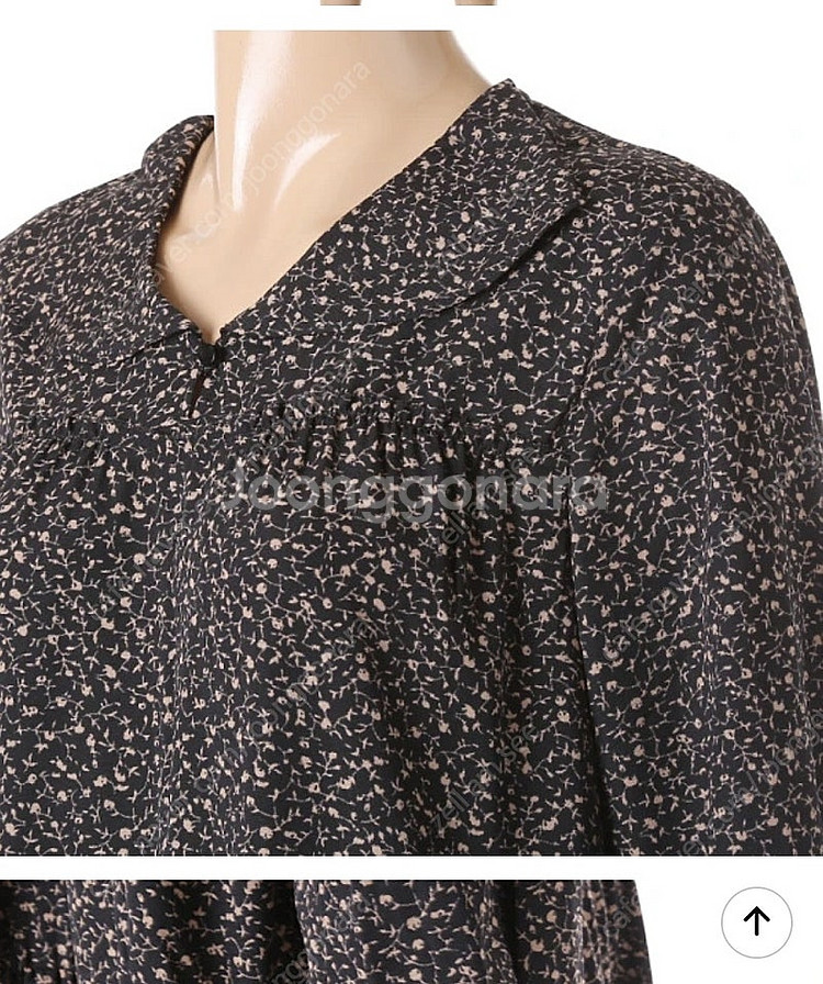 택포) 써스데이아일랜드 튜닉 플라워 원피스 s사이즈--2