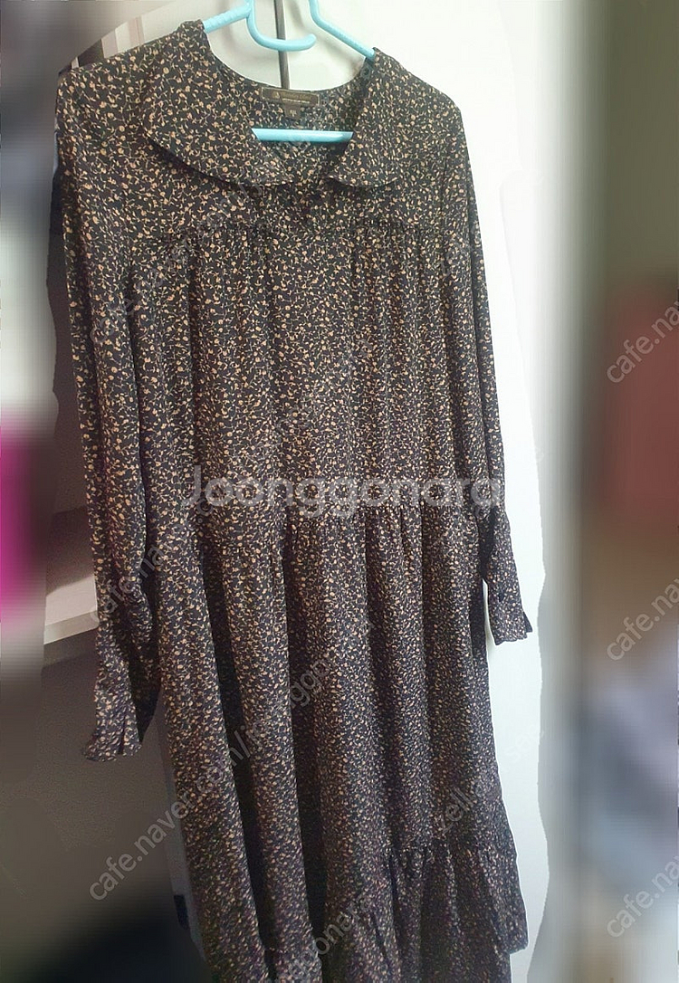 택포) 써스데이아일랜드 튜닉 플라워 원피스 s사이즈--3