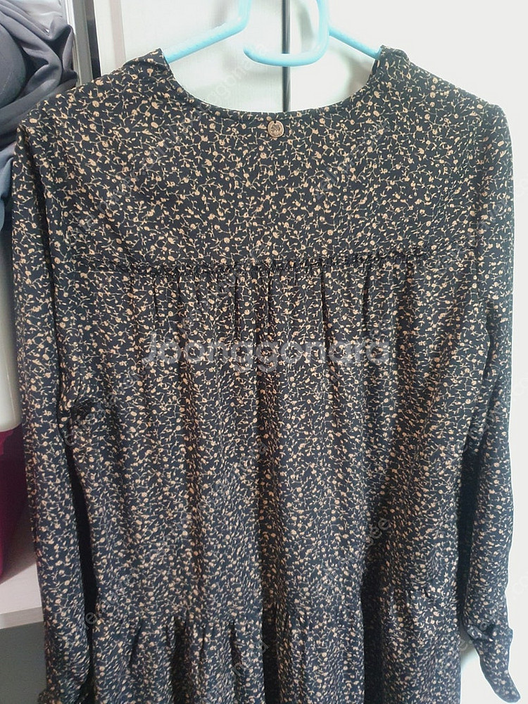 택포) 써스데이아일랜드 튜닉 플라워 원피스 s사이즈--6