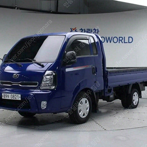 봉고3 중고차 할부 더 뉴 봉고3 카고 1톤 4륜 파란색 2020년식 54,336km 1.0톤/킹캡/초장축 GLS 연비좋은 중고차