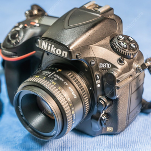 Nikon D810+AF 50mm f1.8 D 렌즈,(핀조정완료)
