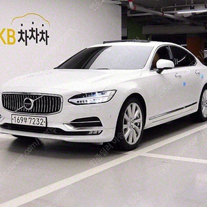 55,355 km 볼보 중고 S90 중고 볼보 중고차 T5 인스크립션 최저가 중고차 흰색