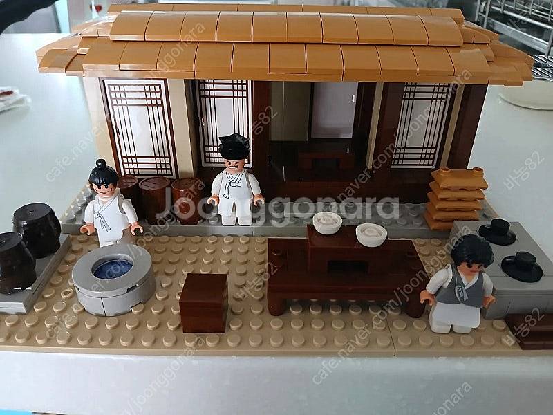 초가집.옛날집.양반집.기와집.옥스포드블록.레고.--1