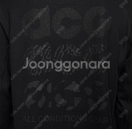 나이키 ACG GX 롱슬리브 와플티 블랙 S--2