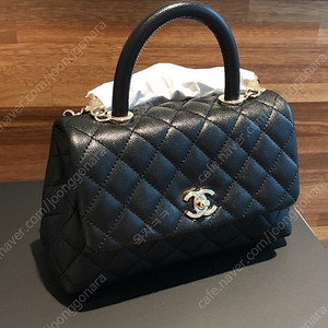 샤넬 코코핸들 미듐 검정 정가 양도합니다