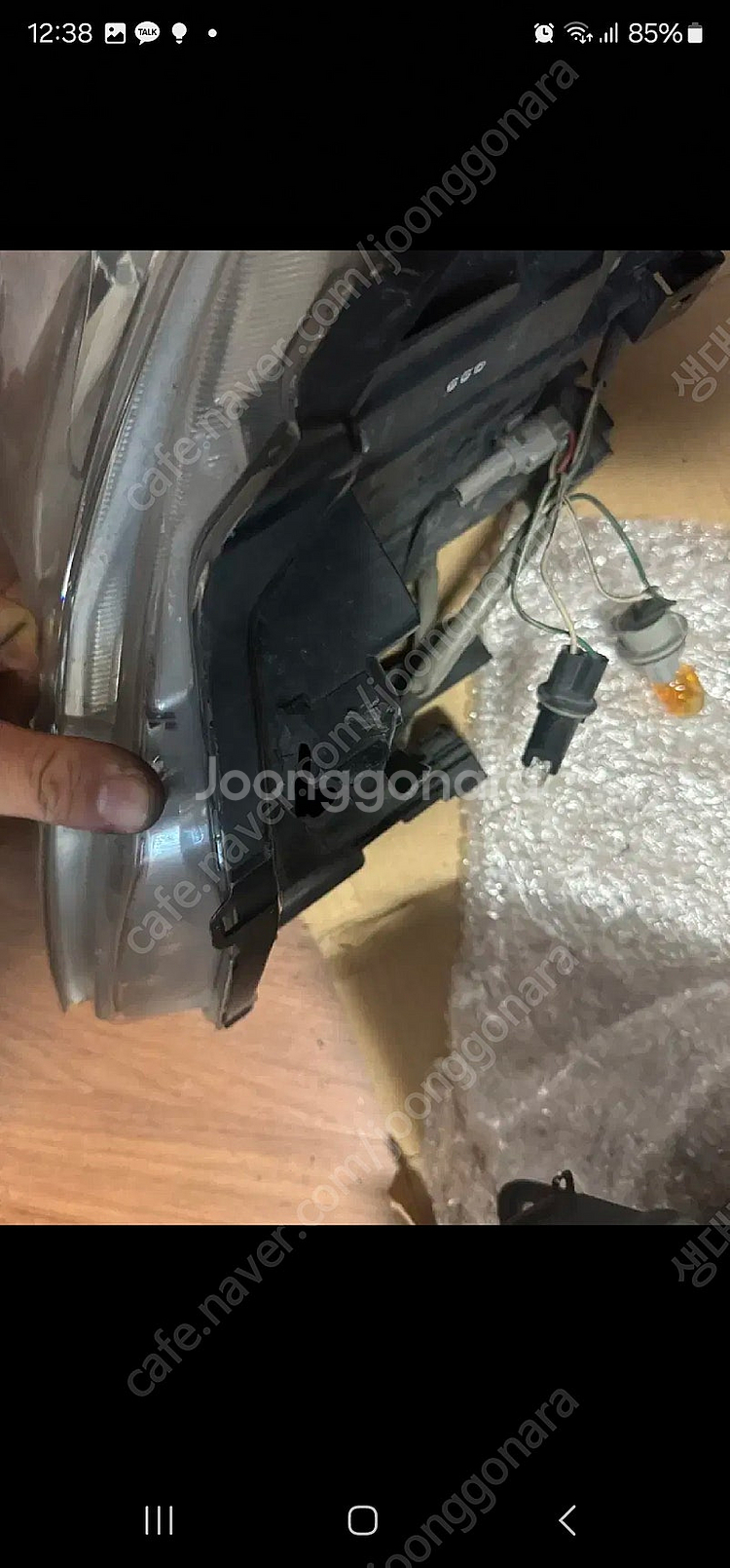 인피니티 g37s g35s 후기형 범퍼 라이트--7