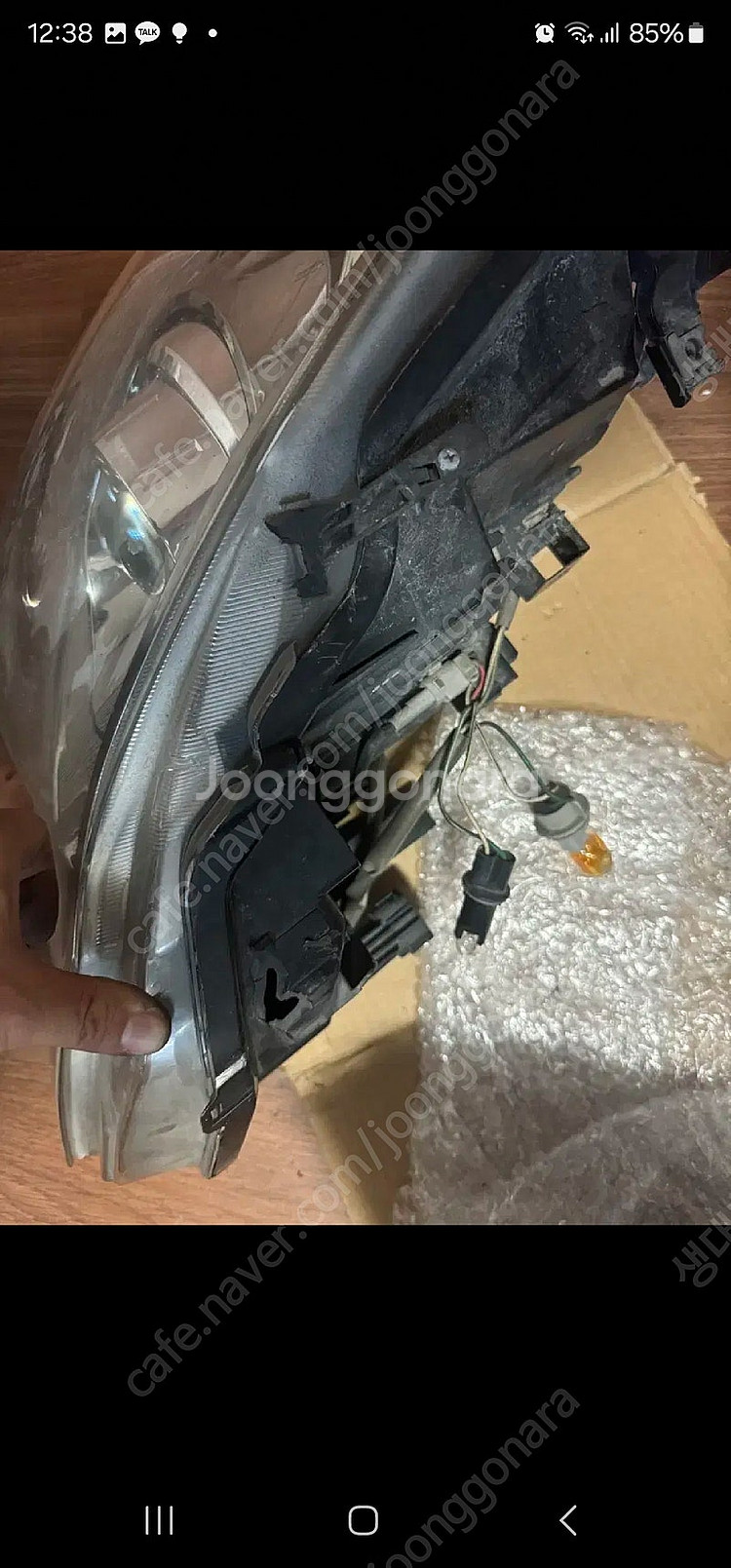 인피니티 g37s g35s 후기형 범퍼 라이트--8