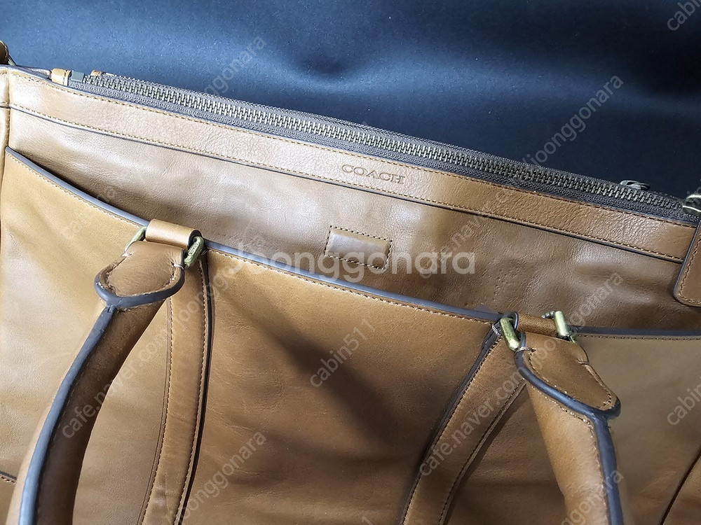 코치 정품 브라운 서류가방 새상품 팝니다.--3