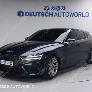 중고차 제네시스 더 뉴G70 가솔린 2.0T 2WD 슈팅브레이크 프리미엄 23년형 15,000키로 중고차전액할부 ★ 여유자금 ★ 수원 ★