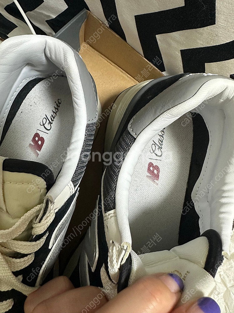 뉴발란스 574 레거시 블랙 240--3