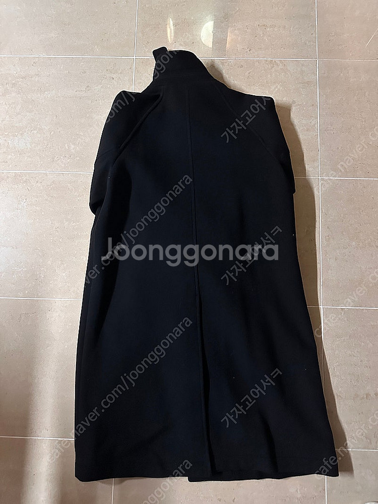 쿠어 벨란디 캐시미어 블렌드 발마칸 코트 블랙M--1