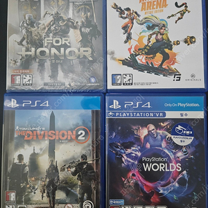 PS4 게임 4종