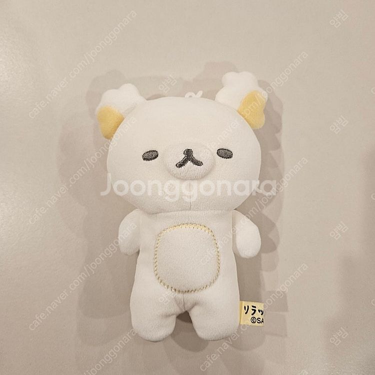 리락쿠마 고유루리 느긋한 화이트 인형--2