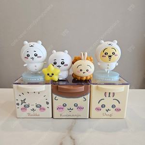 치이카와 미니 서랍 수납함 농담곰 가챠 세트