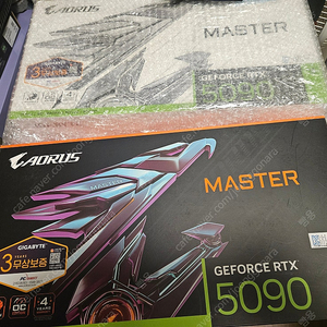 RTX5090 어로스마스터 아이스 미개봉