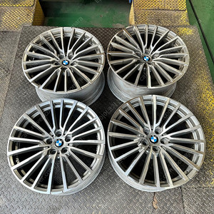 20인치 BMW G12 7시리즈 777M 정품 중고휠 1대분 PCD112 8.5J +25 10.0J +41