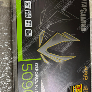 미개봉 새상품 정가이하 ZOTAC 조텍 조탁 RTX 5090 AMP